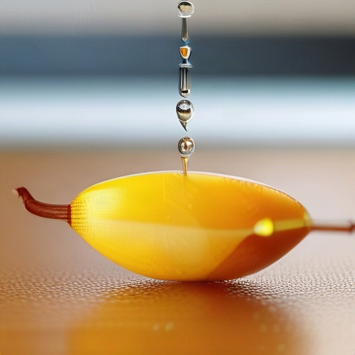 A small handful of fresh mango chunks quickly dropped onto a thin plastic cutting board: 3–4 rapid soft, juicy “plap-plap-plop” impacts, slightly wet and dense with tiny sticky fruit contact sounds. Close-mic food ASMR, realistic and crisp. Plastic board gives a very subtle dull hollow tap underneath. No crunch, no glassy clicks, no hard impacts, no music or ambience.