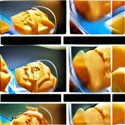 5-second close-mic food ASMR: soft mango chunks quickly plopping onto a thin, lightweight plastic lid with juicy, cushioned “plop-plop” sounds and faint hollow plastic thuds. About one second later, a few more mango chunks drop on top with smaller wet plops. Stimulating and satisfying, soft plastic only. No glass, metal, sharp clicks, voices, or music.